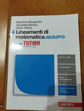 Lineamenti matematica azzurro usato  Urbisaglia
