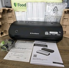 FoodSaver Preserve sistema de vedação a vácuo kit inicial com sacos e rolos VS2280 comprar usado  Enviando para Brazil