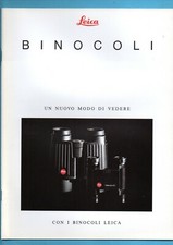 Leica depliant brochure usato  Milano