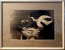 Lithography print oiseau d'occasion  Expédié en Belgium