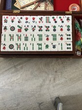 Vintage oriental mahjong for sale  GRAYS
