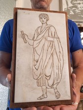 Scultura bassorilievo marmo usato  Roma
