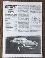 triumph spitfire engine for sale triumph spitfire engine for sale CLECKHEATON