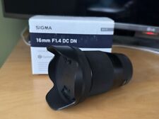 Sigma f1.4 contemporary for sale  MERTHYR TYDFIL