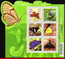 3346 BRASIL 2016 BORBOLETAS BRASILEIRAS, INSETOS BORBOLETA MERCOSUL RHM B-199 MNH comprar usado  Brasil 