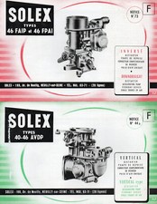 Lot two solex d'occasion  Expédié en Belgium