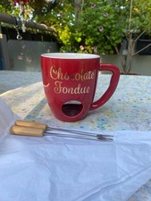 Schokoladen fondue set gebraucht kaufen  Frankfurt am Main