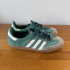 Tênis Adidas Samba OG verde goma retrô clássico tênis treinadores masculino tamanho 9 comprar usado  Enviando para Brazil
