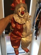 Harlekin clown hängefigur gebraucht kaufen  Merchweiler