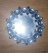 Blue jeweled round for sale  San Antonio