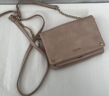 Beige faux leather for sale  HORSHAM