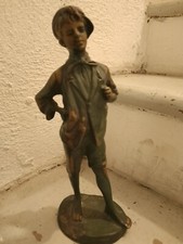 Statua ottone scugnizzo usato  Italia