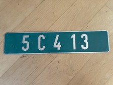 Altes auto nummernschild gebraucht kaufen  Bonn