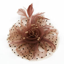 Feather hair fascinator for sale  UK