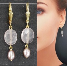 Rosenquarz hrringe flussperle gebraucht kaufen Rosenquarz hrringe flussperle gebraucht kaufen  Roßdorf