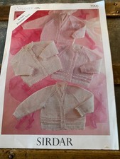 Sirdar baby cardigans for sale  MACHYNLLETH