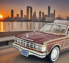 Usado, Motor Max 1979 Chrysler Lebaron Town & Country station wagon escala 1/24 comprar usado  Enviando para Brazil