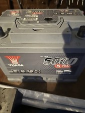 Yuasa 5000 battery for sale  GRANGE-OVER-SANDS