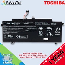 Genuine toshiba tecra for sale  Garden Grove