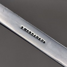 Caneta lápis e régua combinação prata maciça vitoriana por Sampson Mordan & Co comprar usado  Enviando para Brazil