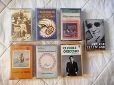 Lotto musicassette guccini usato  Bologna