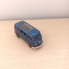UNRESTAURADO VINTAGE ANOS 70 PLAYART DIECAST VW STATION WAGON BUS Volkswagen AZUL CLARO comprar usado  Enviando para Brazil