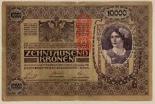 10000 kronen 1918 usato  Milano