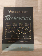 Friedrich rechentafel 1956 gebraucht kaufen  Rheinberg