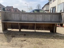 Wooden church pew for sale Wooden church pew for sale  BUCKINGHAM
