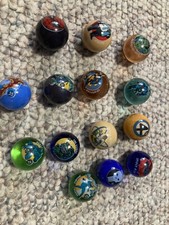 Homem-Aranha e Marvel Universe 14 bolas de gude de colecionador superdimensionadas, usado comprar usado  Enviando para Brazil