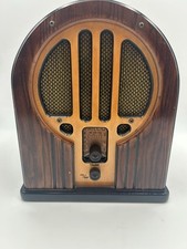 Reprodução/réplica retrô Philco 84B 841 rádio catedral redonda AM FM comprar usado  Enviando para Brazil