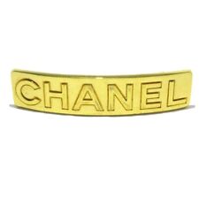 Auth chanel gold for sale  Shipping to Ireland