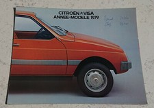Catalogue publicitaire citroen d'occasion  Châteauneuf-sur-Sarthe