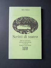 Béla balázs scritti usato  Prato