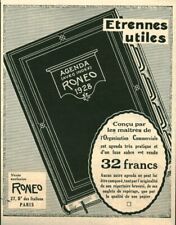 Publicité ancienne agenda d'occasion  France