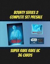 Topps Star Wars Card Trader SÉRIE 2 BOUNTY SR RARO E UC 36 Conjunto de Cartas comprar usado  Enviando para Brazil