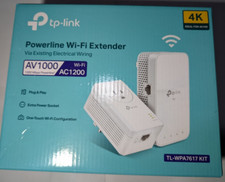 Extensor Wi-Fi TP-Link Powerline AV1000 (TL-WPA7617KIT) EXCELENTE ESTADO N014 comprar usado  Enviando para Brazil