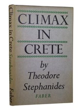 CLIMAX IN CRETE BY THEODORE STEPHANIDES 1946 FIRST EDITION, PRESENTATION COPY comprar usado  Enviando para Brazil