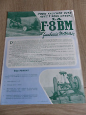 Catalogue brochure prospectus d'occasion  Le Creusot