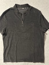 Camisa Murano Masculina Tamanho XL Slim Fit Preta "Terry Cloth Feel" Casual Activewear comprar usado Camisa Murano Masculina Tamanho XL Slim Fit Preta "Terry Cloth Feel" Casual Activewear comprar usado  Enviando para Brazil