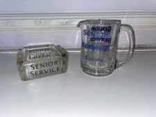 Senior service glass for sale  KINGSBRIDGE