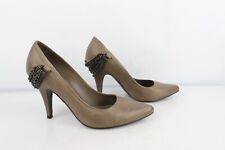 Correntes de salto Minelli couro gabardine tamanho 36 muito bom estado, usado comprar usado  Enviando para Brazil