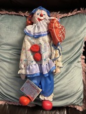 Porcelain clown doll for sale  SOUTHAMPTON