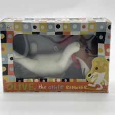 Peluche vintage Navidad 1998 Olive the Other Reindeer segunda mano  Embacar hacia Mexico