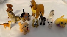 Lote 12 figuras animales cachorro perro pequeño segunda mano  Embacar hacia Mexico
