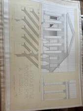 Architectural drawing watercol for sale  SHERBORNE