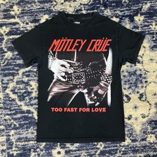 Camiseta Masculina Vintage 2001 Motley Crue Too Fast For Love Tour S Rock Roll Band comprar usado  Enviando para Brazil