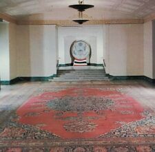 George Washington Masonic National Memorial Royal Persian Mesh Rug Postcard C350, usado comprar usado  Enviando para Brazil