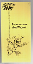 Wegnez advertising card d'occasion  Expédié en Belgium