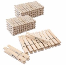 100pcs wood clothespins for sale  Henderson